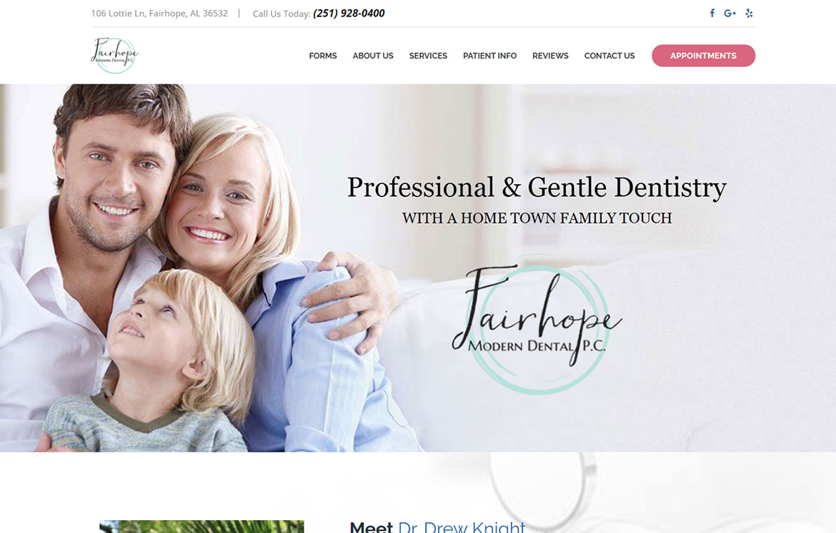 Dental Website Design